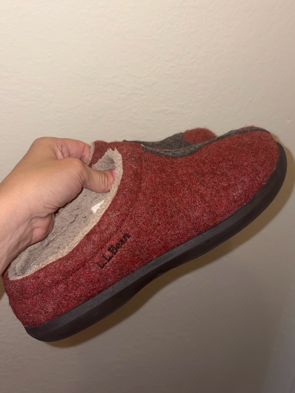 Women’s LL Bean Daybreak Scuffs Slippers sz 7